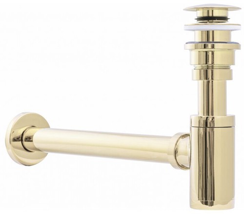 Siphon lavabo avec - lavabo, bonde
