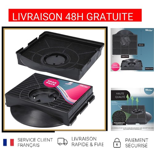 Filtre charbon actif - 2x,