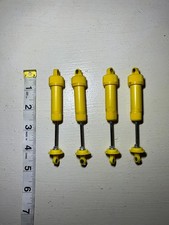 Rc Vintage Truck Tamiya King Cab Kingcab Pickup Long Yellow Oil Shocks Rare HTF