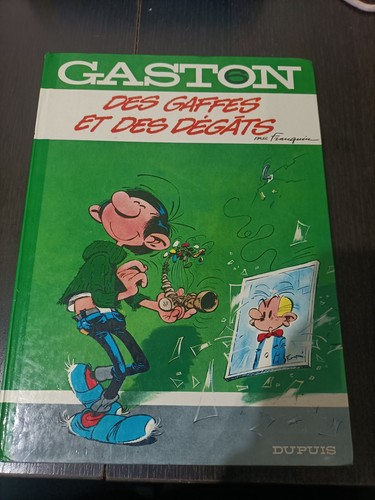 Lot gaston lagaffe - bd, dupuis