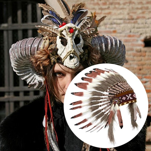 Coiffe plumes décoratives - de,