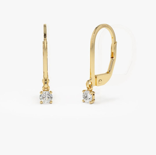 Boucles oreilles diamant - d'oreilles, cz