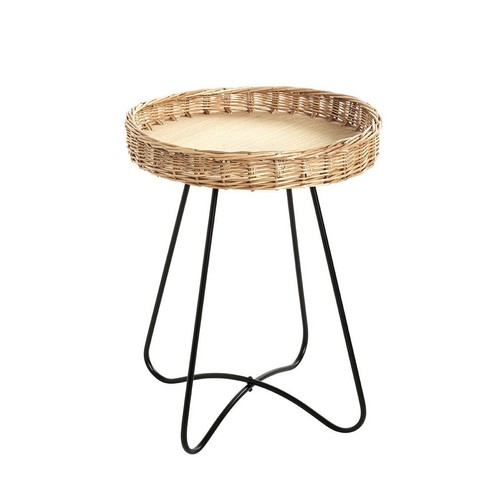 Table appoint osier - table, "irène"