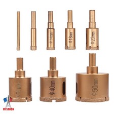 8PCS Forets de diamant 6-50mm