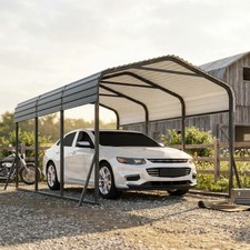 10'x15' Metal Carport, Heavy