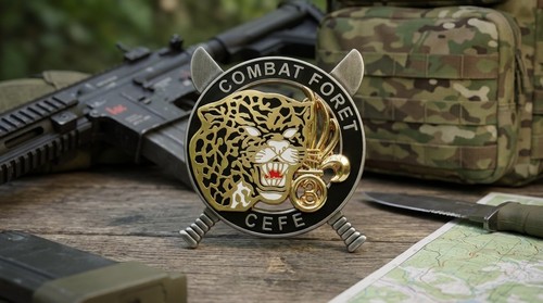 Combat foret rei insigne - foret,