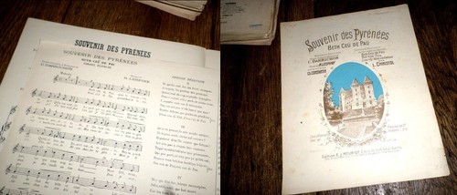 Souvenir des pyrénées beth - souvenir,