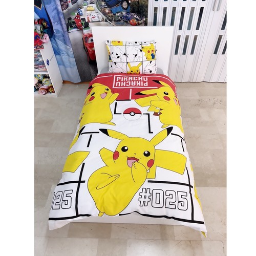 Pokemon set lit simple housse - lit,