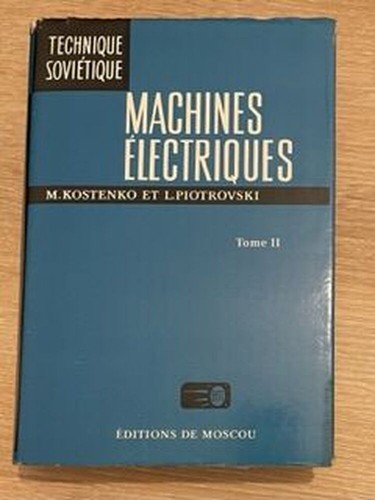 Machines électriques tome - , |