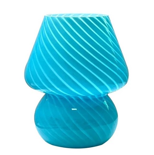 Lampe champignon verre - champignon, en