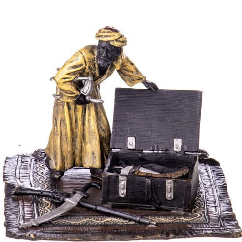 Sculpture arabe sur un - d'un,