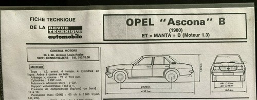 Fiche technique a - 8)fiche, (rta)