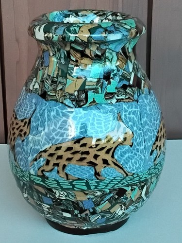 Gerbino vallauris vase décor - gerbino,