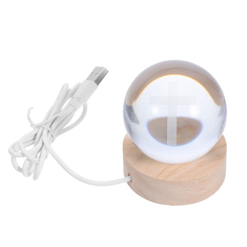 Boule cristal avec - , de