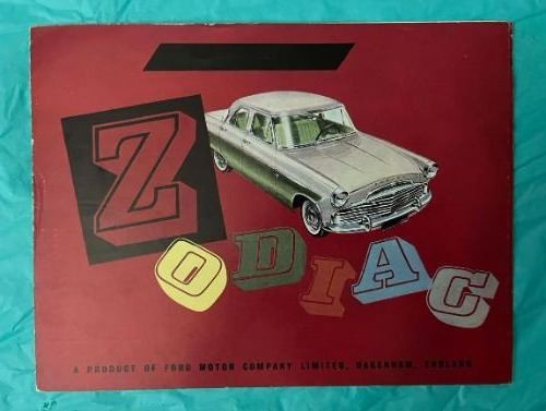 1958 ford zodiac - 1958,
