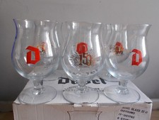 6 verres à bière DUVEL 33 cl - 150ème anniversaire 1871-2021