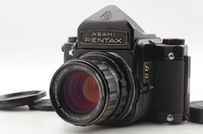 [Near MINT] Pentax 6x7 67 Film Camera Eyelevel 105mm f/2.4 Lens From JAPAN