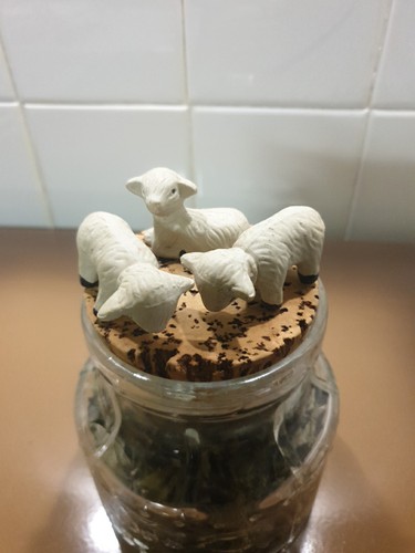 Santon crèche noël - crèche, mouton