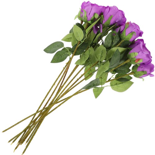 10pcs fleurs artificielles - ,