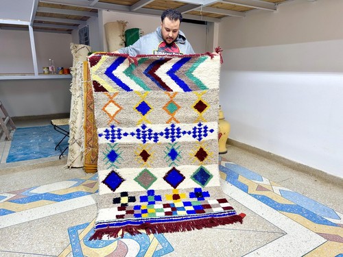 Tapis laine berbère - en,