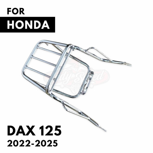 Chrome rear rack carrier - rear,