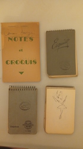 Carnet dessin charles - de,