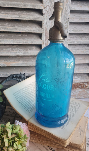 Ancien siphon verre absinthe - ancien,