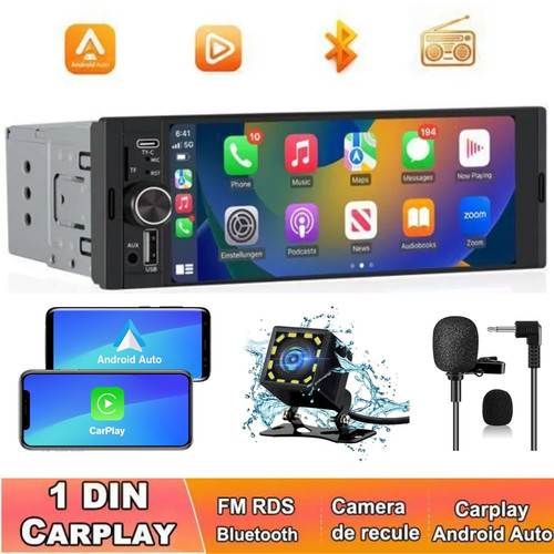 Autoradio din carplay - 1,