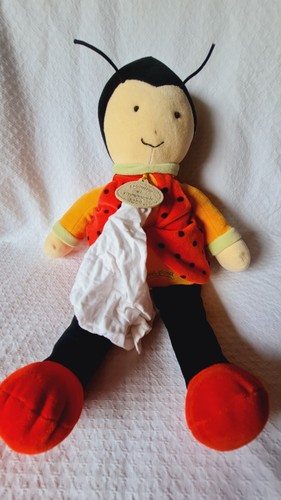 Doudou peluche coccinelle - peluche,