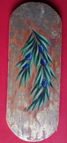 Peinture sur bois - , branche