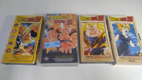 Lot vhs dragon ball - 4,