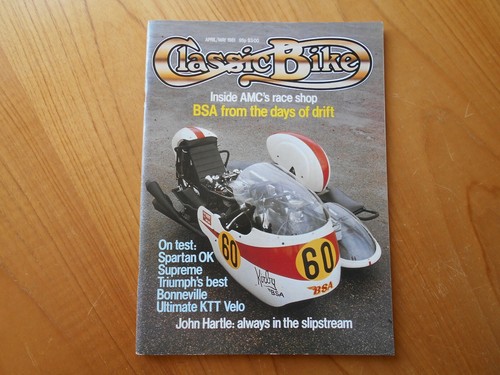 Classic bike magazine - bike, april