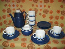 Vintage 80s Ancien SERVICE A CAFÉ ou THÉ WINTERLING BAVARIA Cafetière Tasses etc