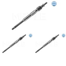 3 x Bougie de préchauffage MEYLE pour Bouchon de bloc-moteurT CABRIO, FORTWO I,