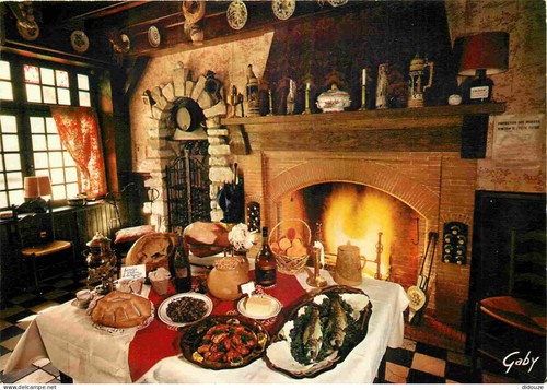 Carte postale recettes - carte,