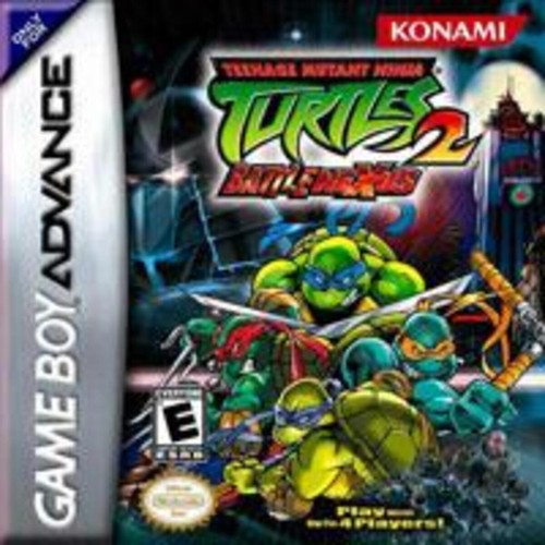 Jeu gba teenage - teenage, mutant