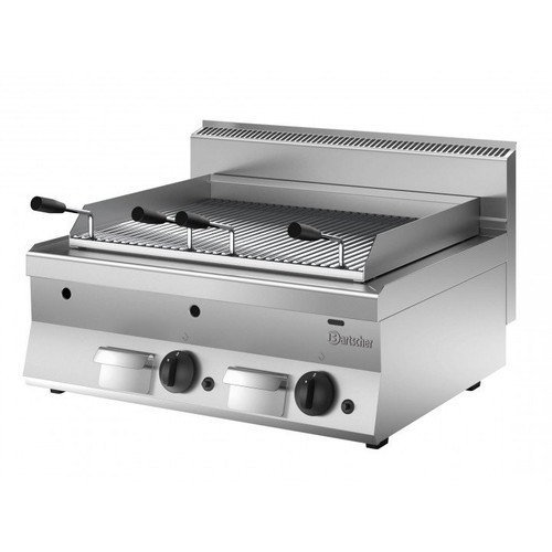 Grill inox pierre lave - inox,