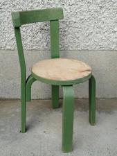 Chaise d'enfant contreplaqué design style Alvar Aalto? Chair plywood