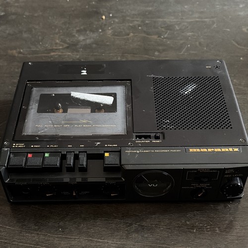 Marantz pmd201 cassette - marantz, player