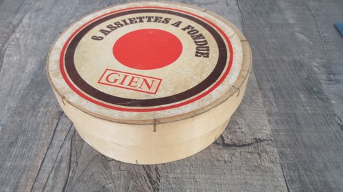 Lot assiettes à fondue - de,