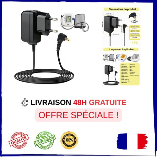 Chargeur pour tensiomètre - 6v,