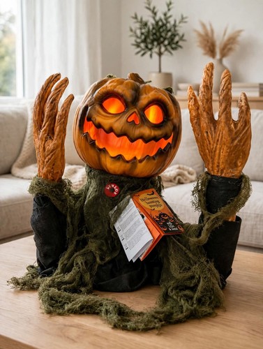 Figurine citrouille halloween - figurine,