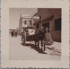 Espagne, Sitges, Charrette à