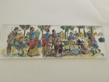 Peinture sur plaque en verre