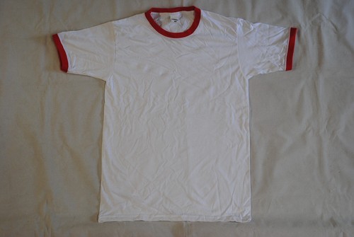 Shirt col ringer coton - t-shirt,