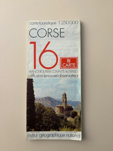 Ancienne carte touristique ign - carte,