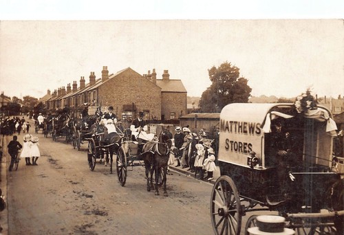 Carte postale bexley - carte, parade
