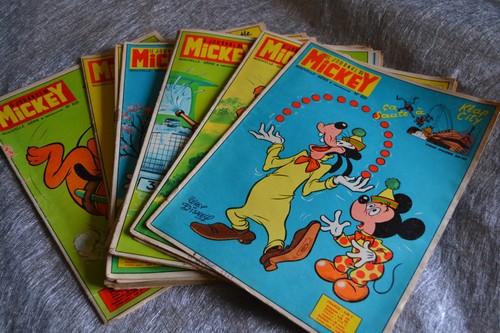 Journal mickey anciens - de,