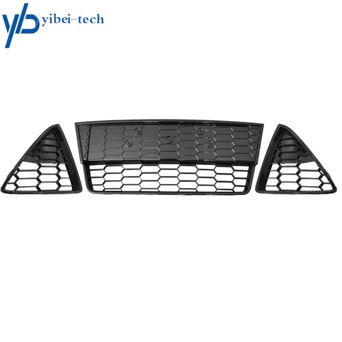 Pieces lower grille - 3-pieces,
