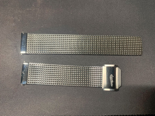 Mesh watch bracelet
